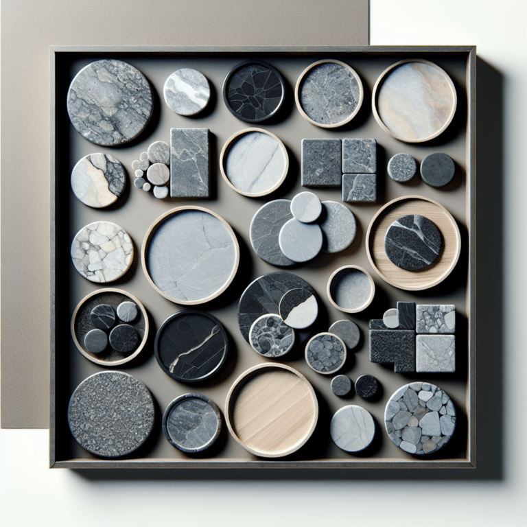 Cool and Classy: Natural Stone Coasters and Trays