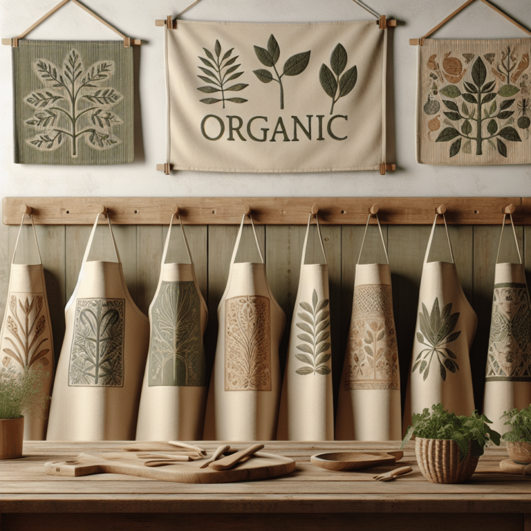 Stay Clean and Green: Organic Kitchen Aprons for Cooking