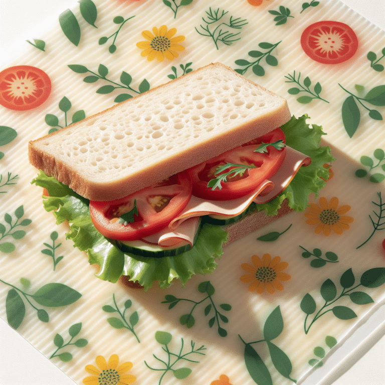 Wrap it Up with Reusable Beeswax Wraps for Sandwiches