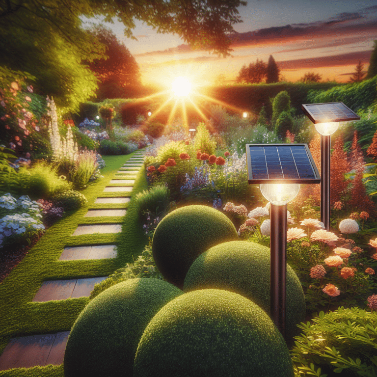 Solar-powered Garden Lights for Outdoor