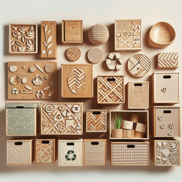 Zero Waste Decorative Storage Boxes for Sustainable Living