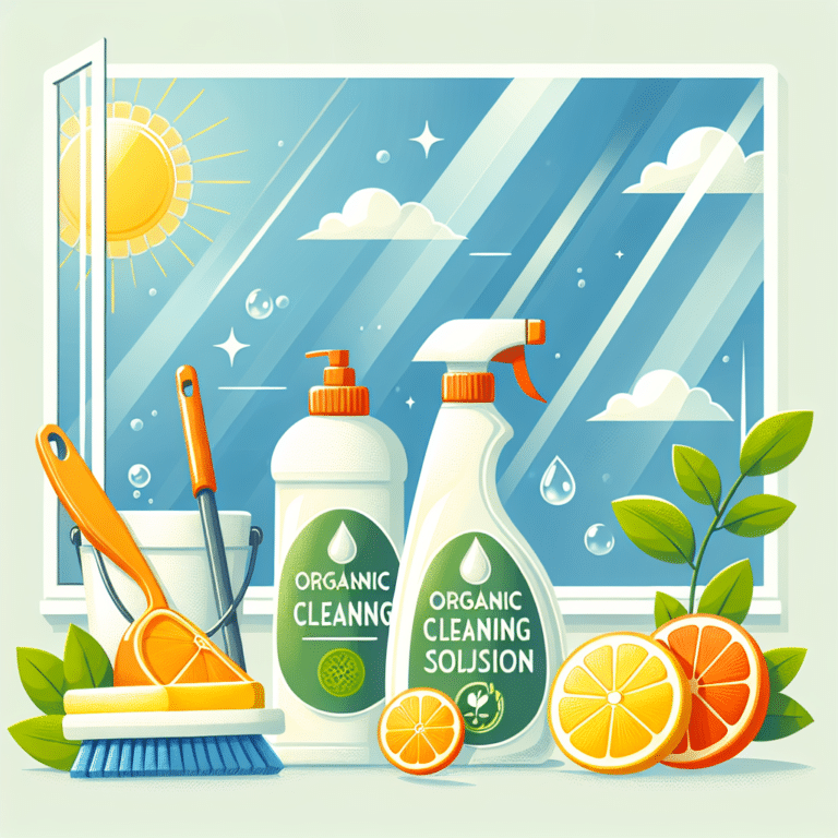 Spotless Windows with Organic Cleaning Solutions