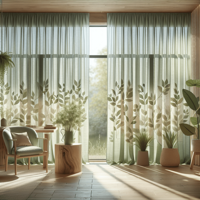 Dressing Your Windows: Eco-Friendly Curtains and Drapes