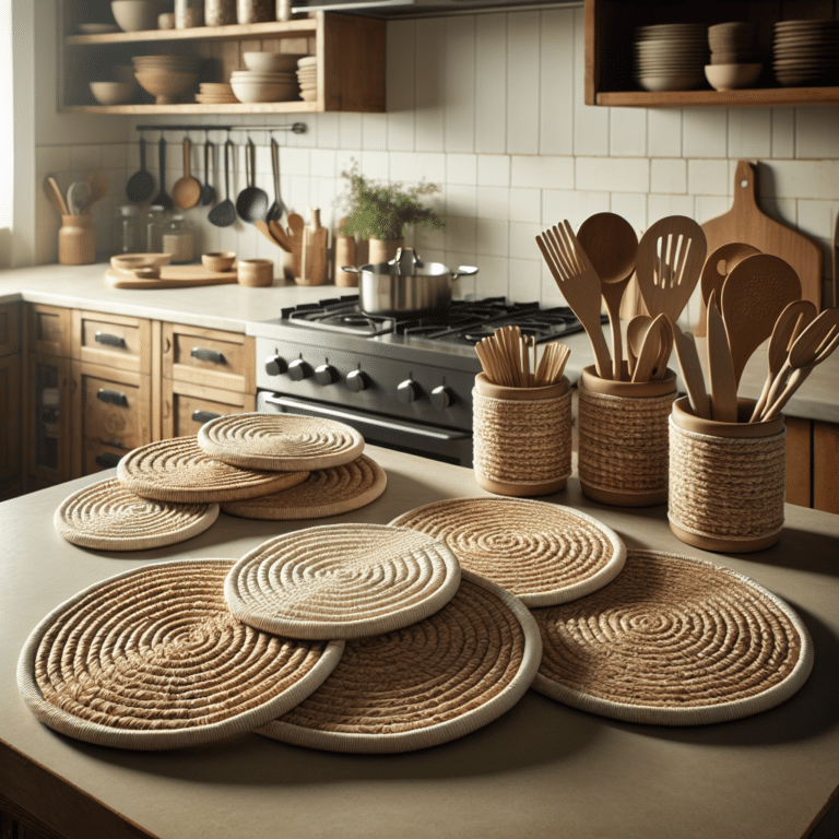Natural Fiber Pot Holders: An Eco-friendly Option for Cooking".