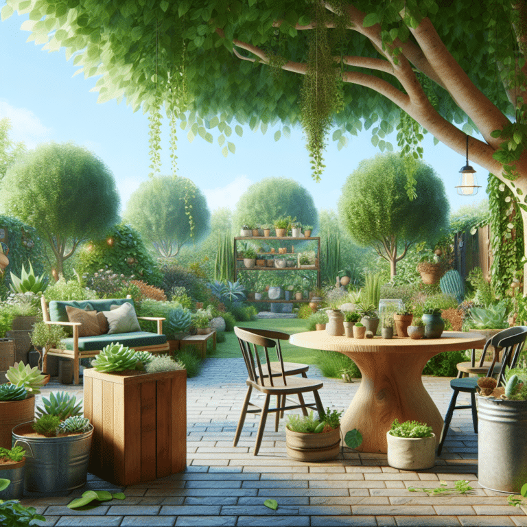 Making Outdoor Spaces Green: Sustainable Garden Furniture