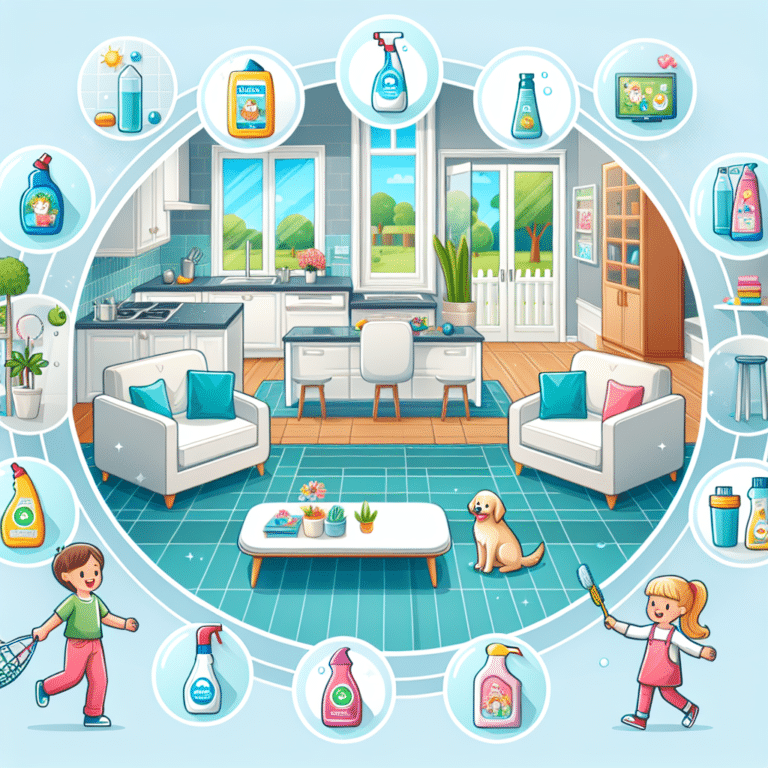 Cleaning Sprays Safe for Kids and Pets: Your Home Can Be Clean and Non-Toxic