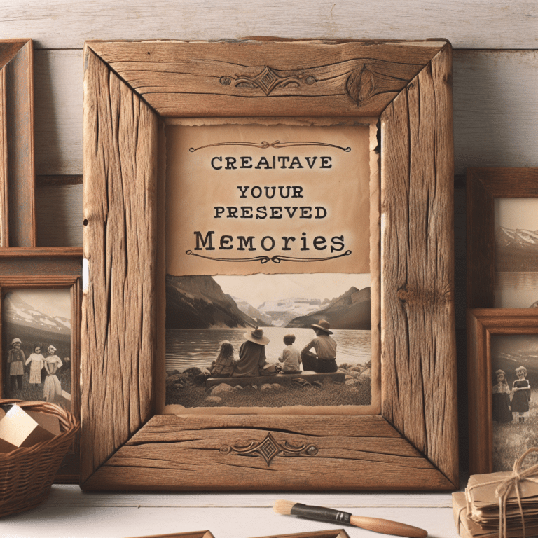 Frame Your Memories: Reclaimed Wood Picture Frames