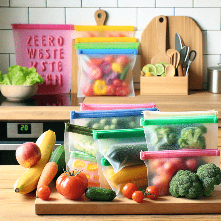Zero Waste Kitchen: Reusable Silicone Food Bags
